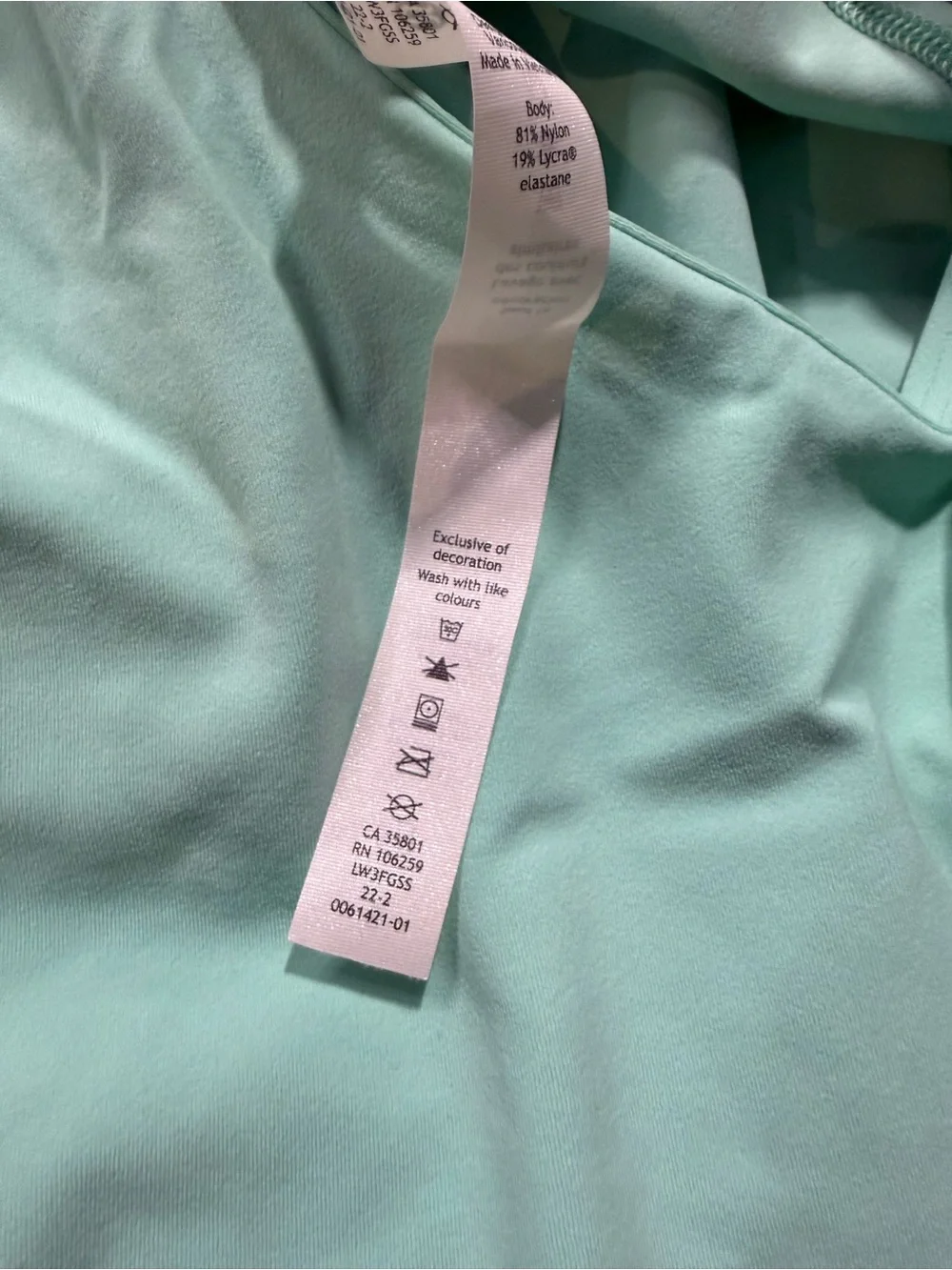 Lululemon Align T-Shirt Wild Mint